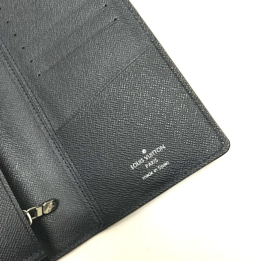 Louis Vuitton Navy Epi Leather Long Wallet