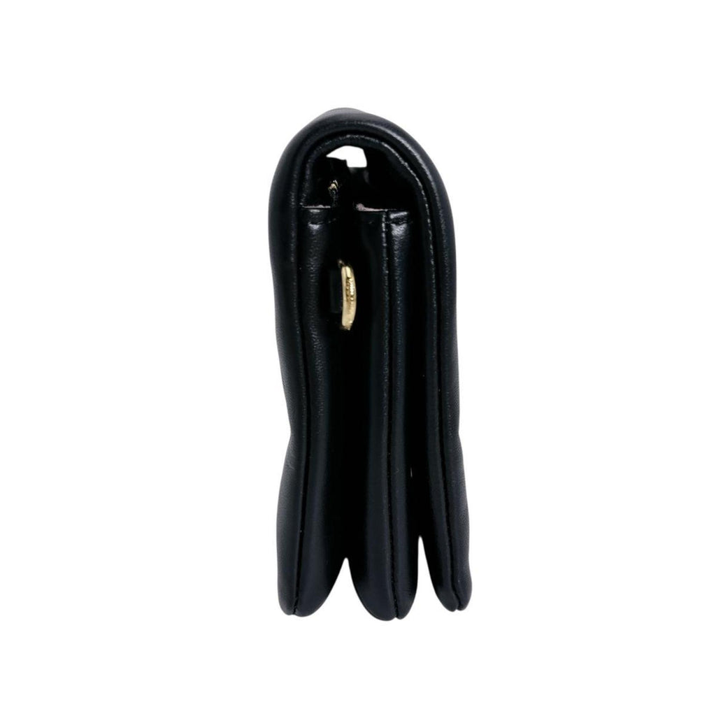 Louis Vuitton Black Leather Pochette Shoulder Bag