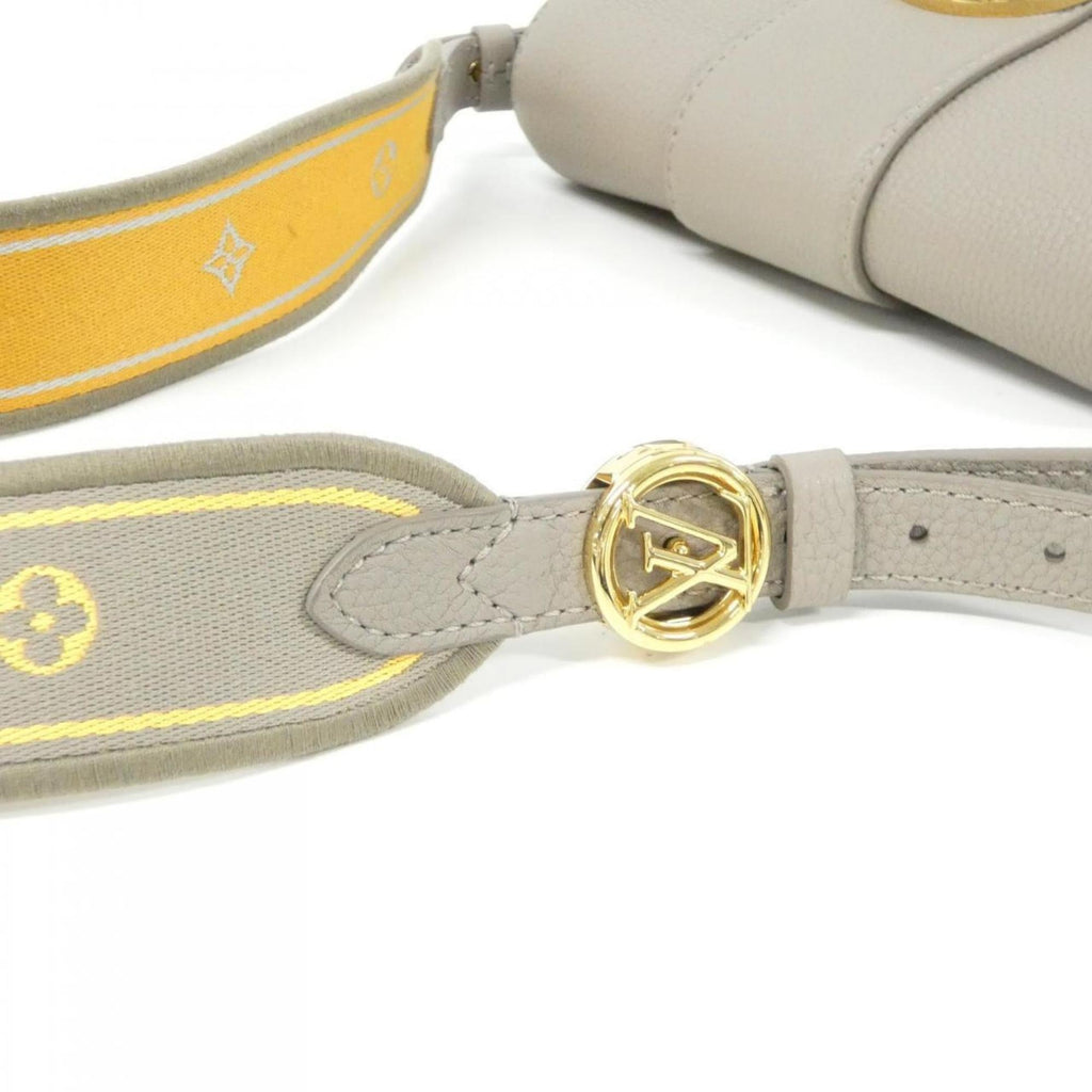 Louis Vuitton Gris Leather Shoulder Bag