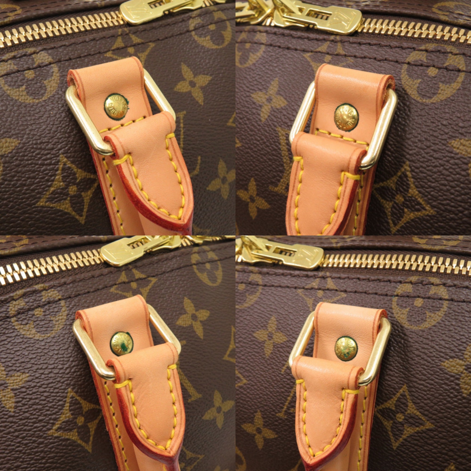 Louis Vuitton Brown Monogram Canvas Boston Bag