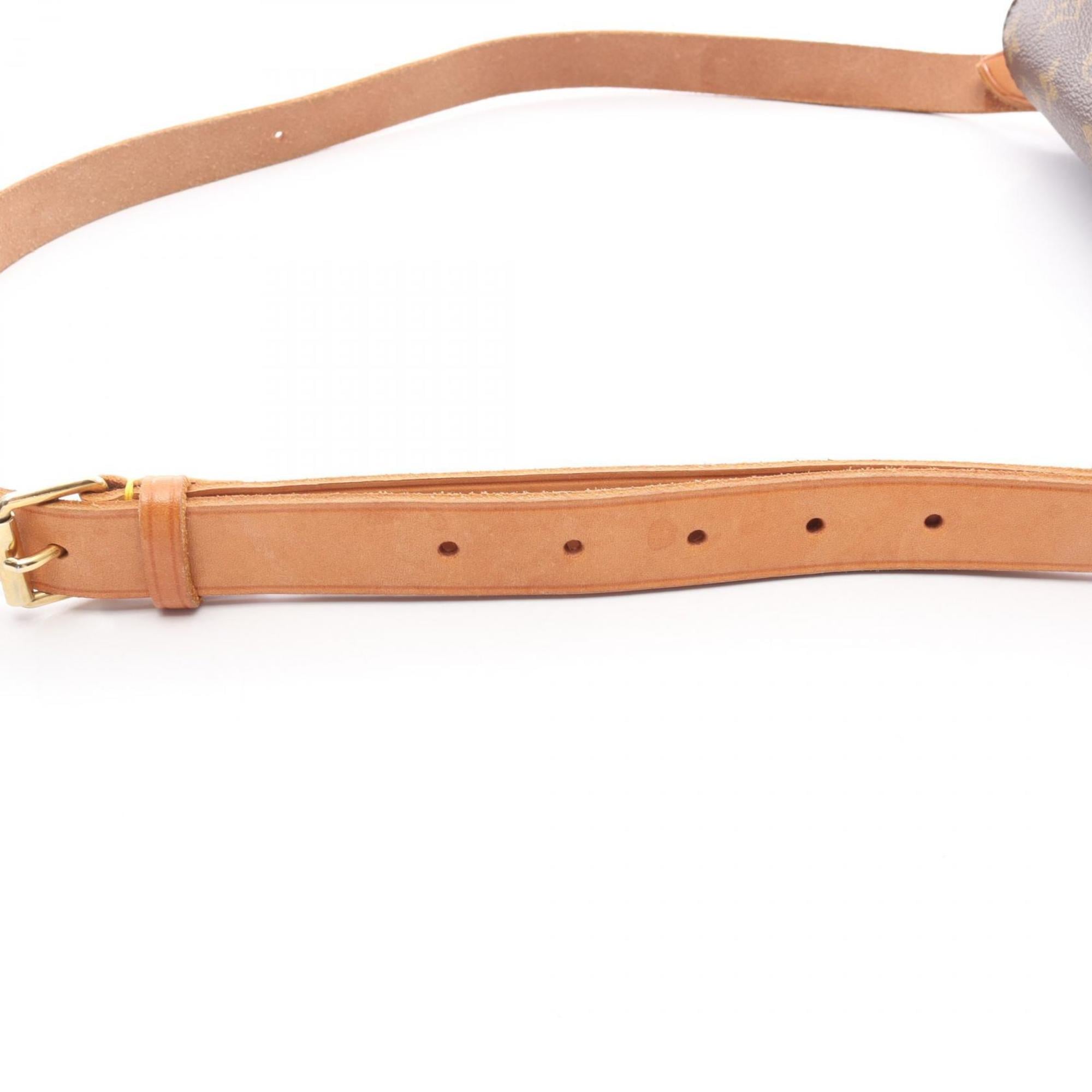 Louis Vuitton Brown Monogram Leather Shoulder Bag