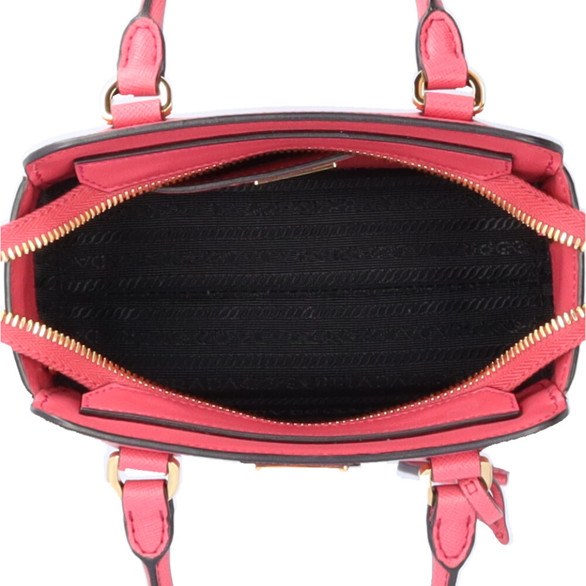 Prada Pink Leather Shoulder Bag