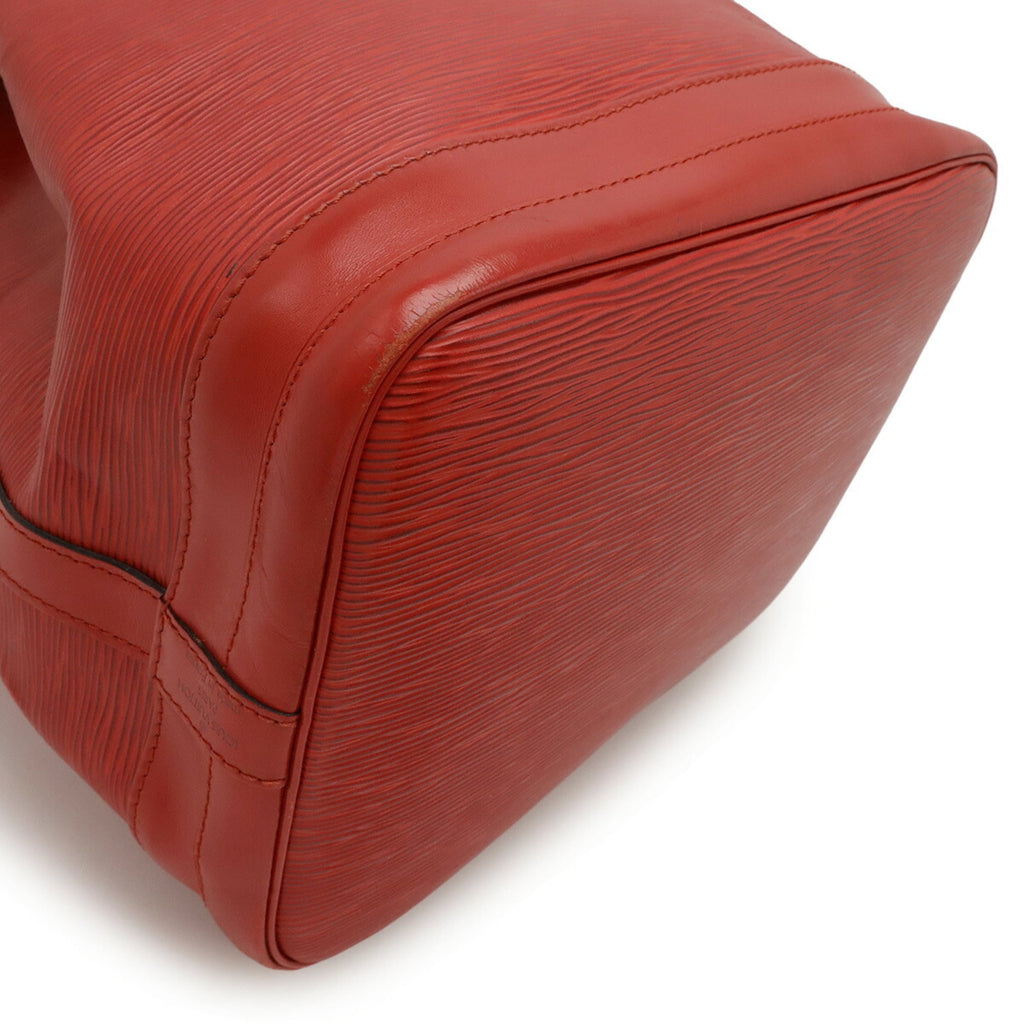Louis Vuitton Red Color Epi Leather Shoulder Bag