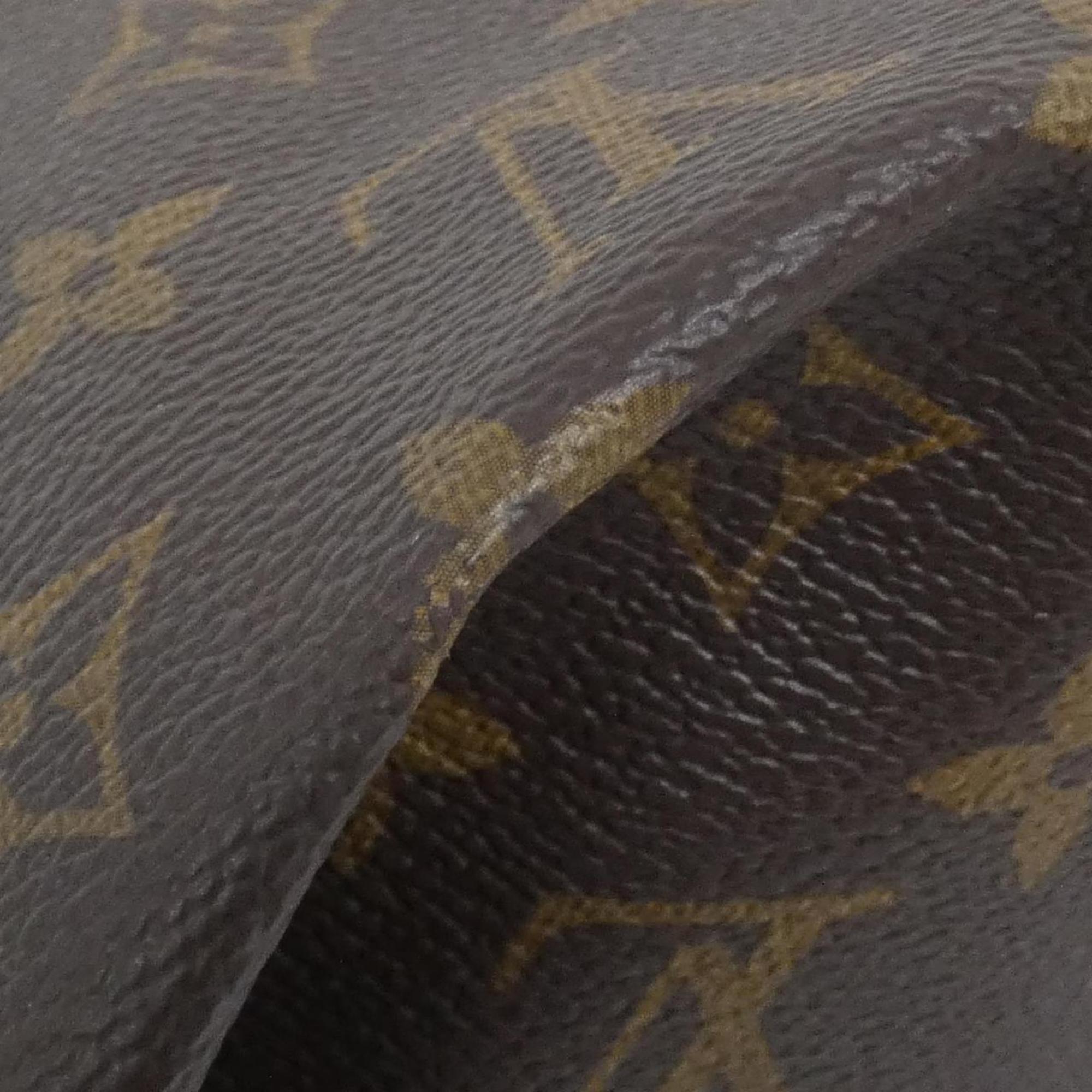Louis Vuitton Marron Coated Canvas Handbag