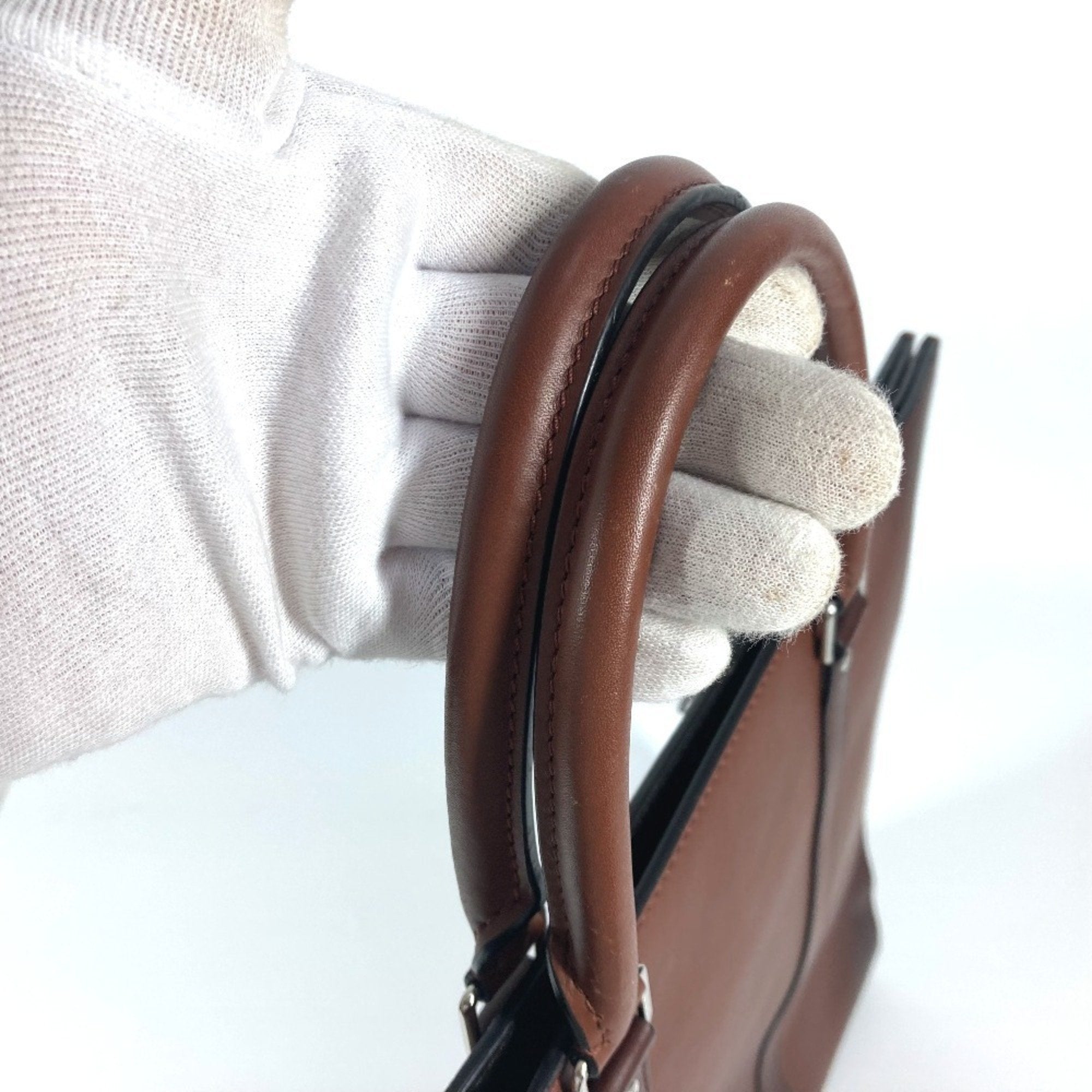 Louis Vuitton Brown Nomade Leather Briefcase Handbag Tote Bag
