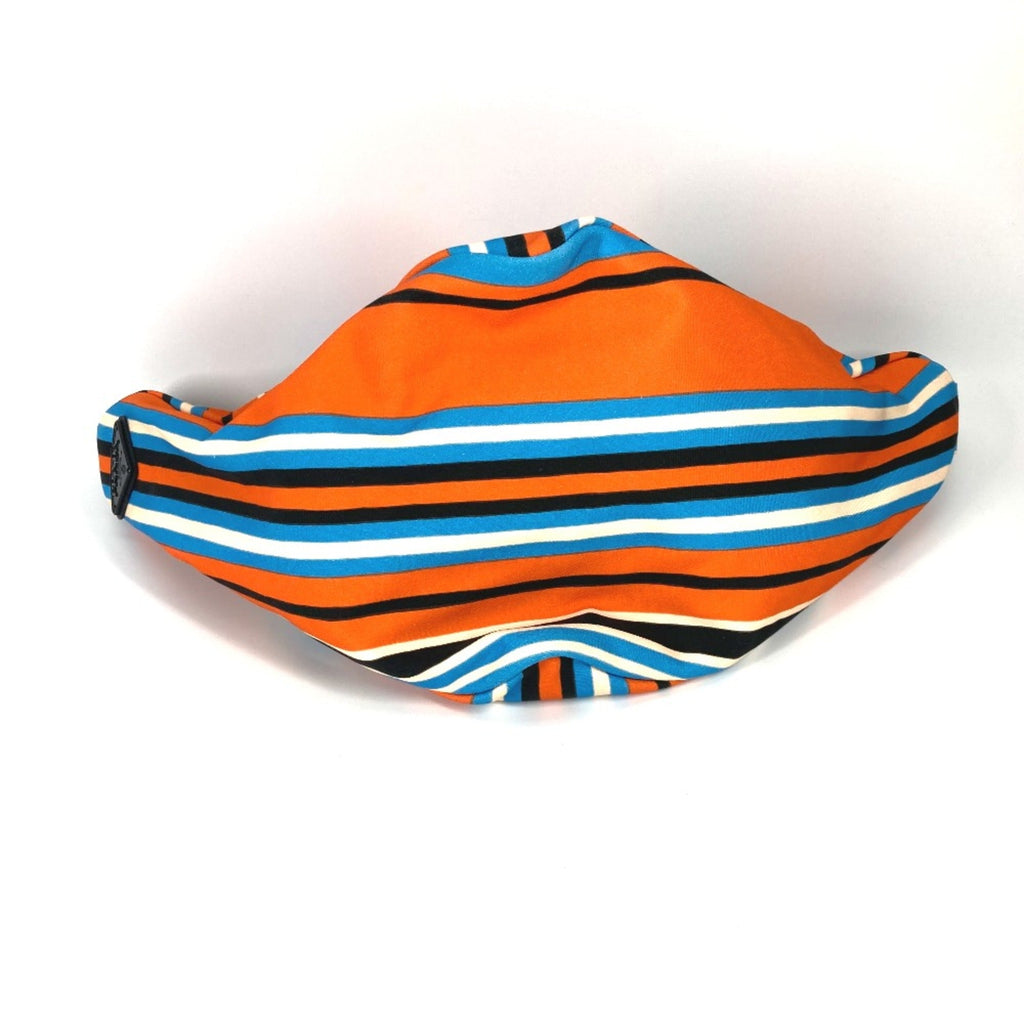 Prada Orange Cloth Shoulder Bag