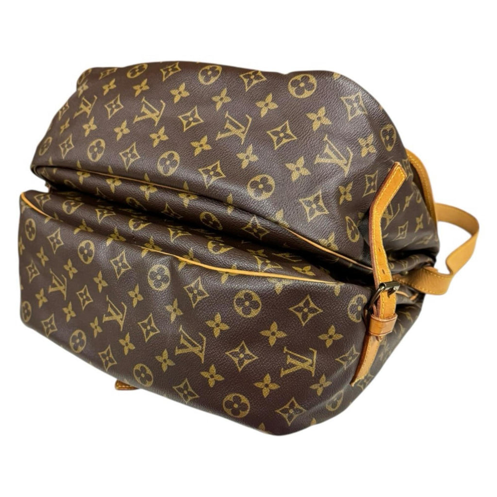 Louis Vuitton Brown Monogram Canvas Shoulder Bag