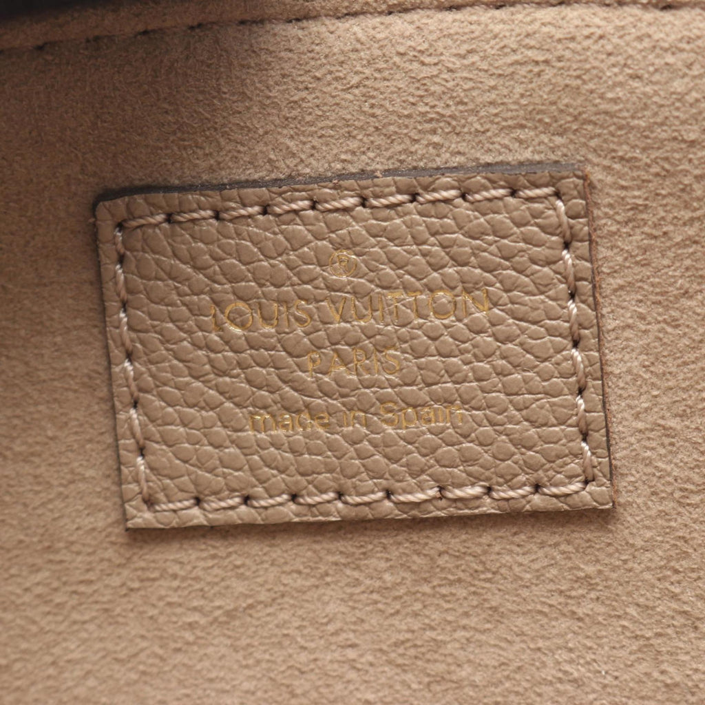 Louis Vuitton Beige Tourterelle Monogram Empreinte Handbag