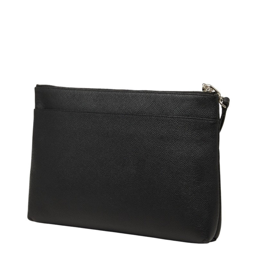 Balenciaga Black Leather Clutch