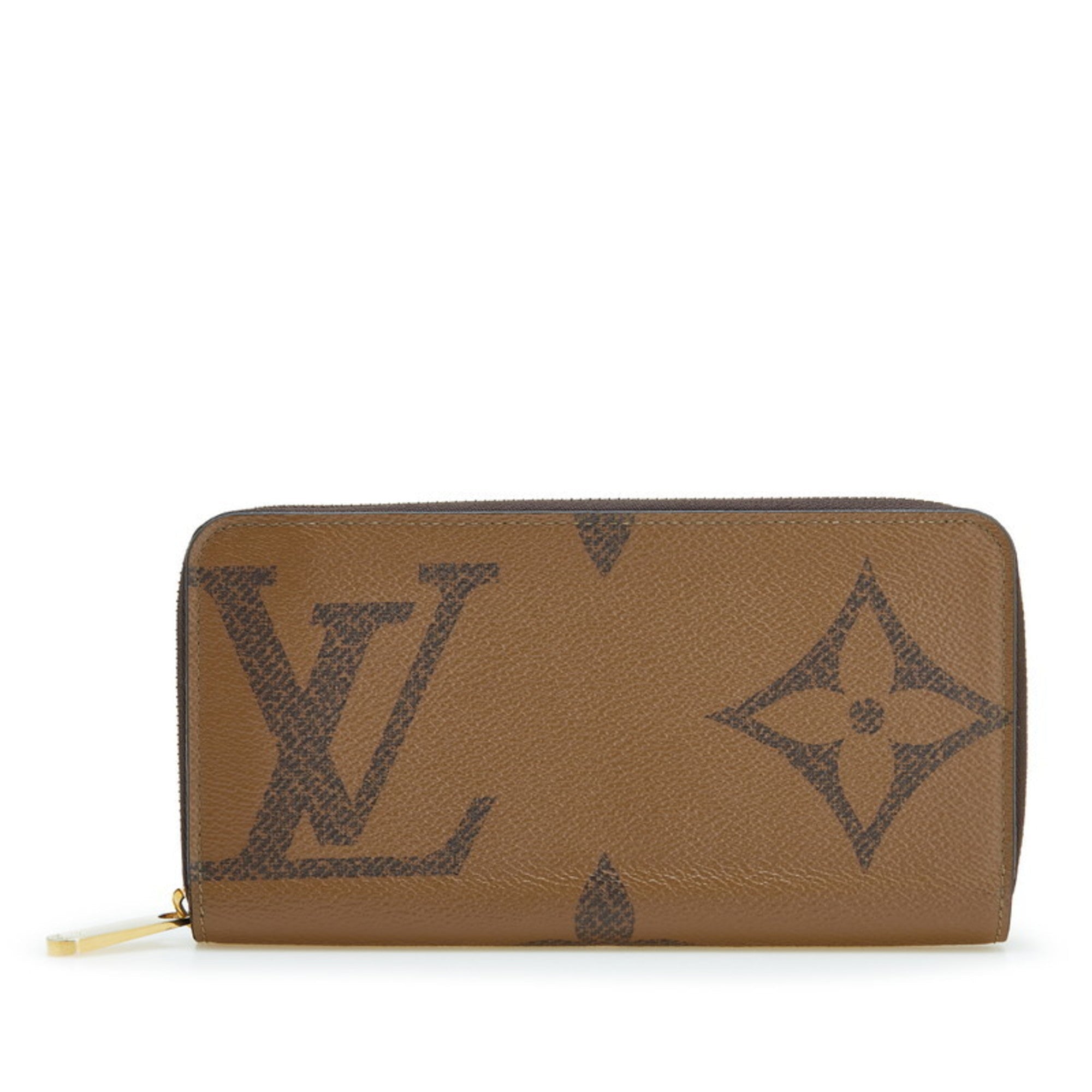 Louis Vuitton Monogram Brown Pvc Leather Wallet (Tri-Fold)