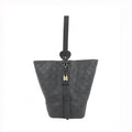 Louis Vuitton Black Leather Shoulder Bag