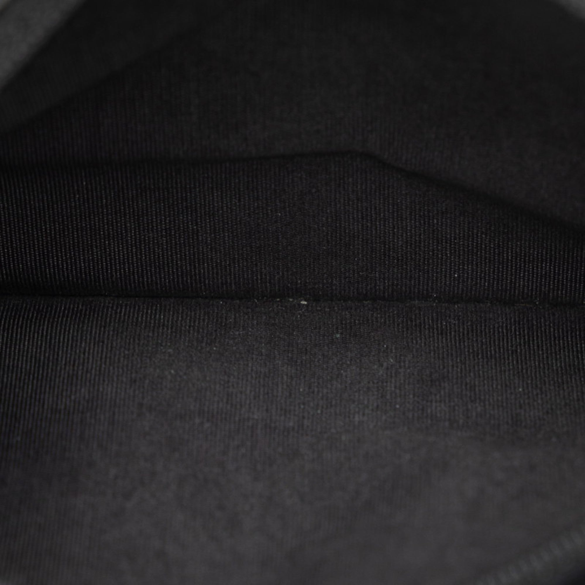 Chanel Black Suede Chain/Shoulder Wallet