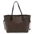 Louis Vuitton Brown Damier Canvas Pvc Handbag Shoulder Bag Tote Bag