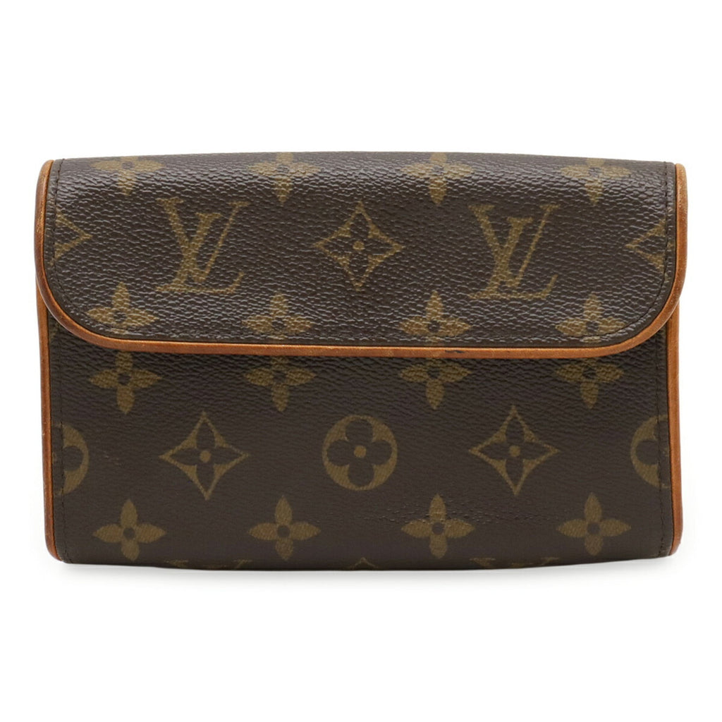 Louis Vuitton Brown Monogram Monogram Clutch Bag Fanny Pack Pochette Pouch