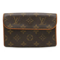 Louis Vuitton Brown Monogram Monogram Clutch Bag Fanny Pack Pochette Pouch
