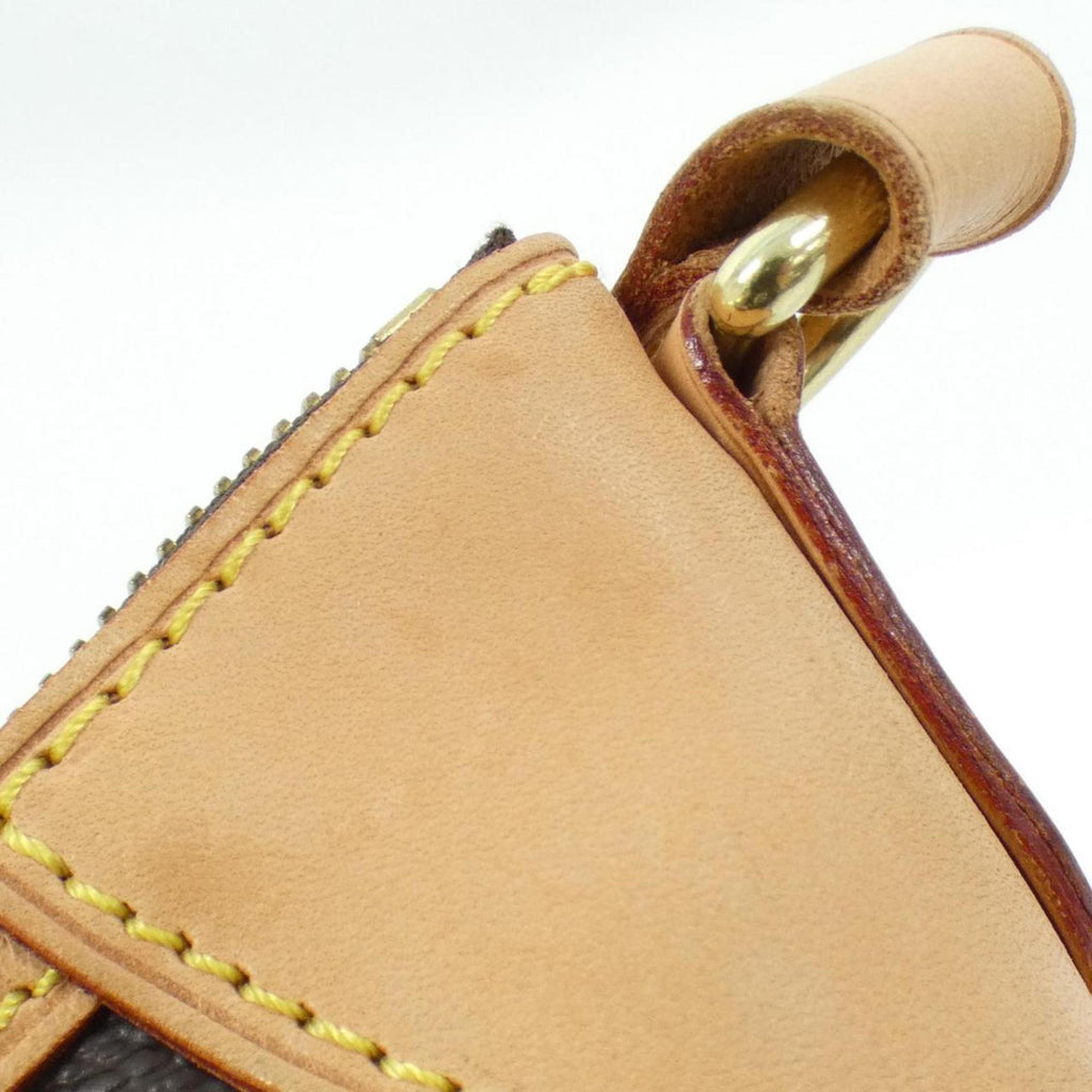Louis Vuitton Brown Marron Coated Canvas Shoulder Bag