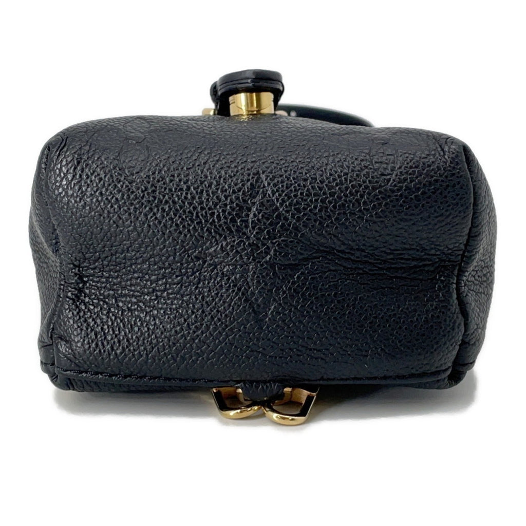 Louis Vuitton Black Monogram Noir Monogram Empreinte Backpack