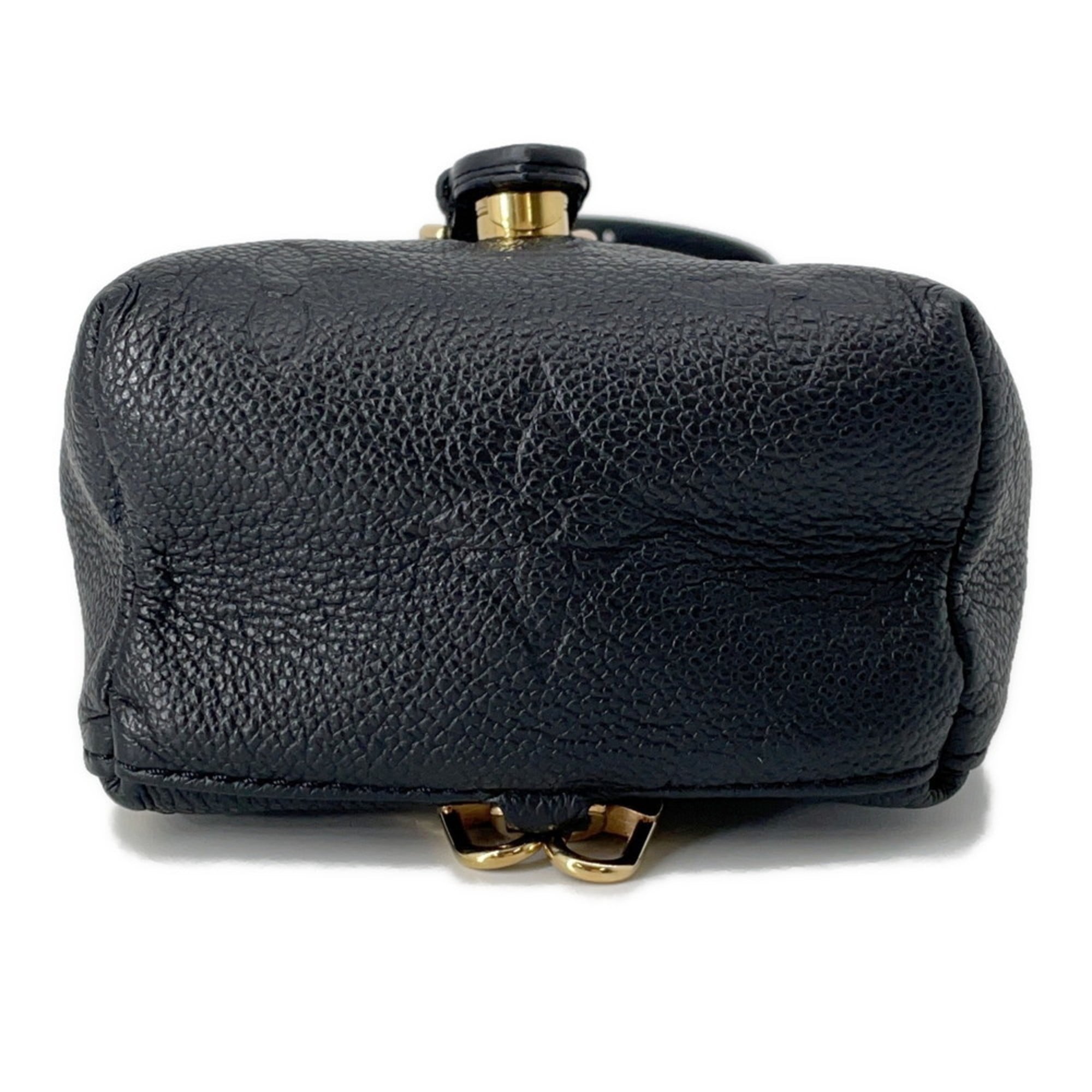 Louis Vuitton Black Monogram Noir Monogram Empreinte Backpack