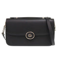 Gucci Black Leather Shoulder Bag (Pre-Owned)