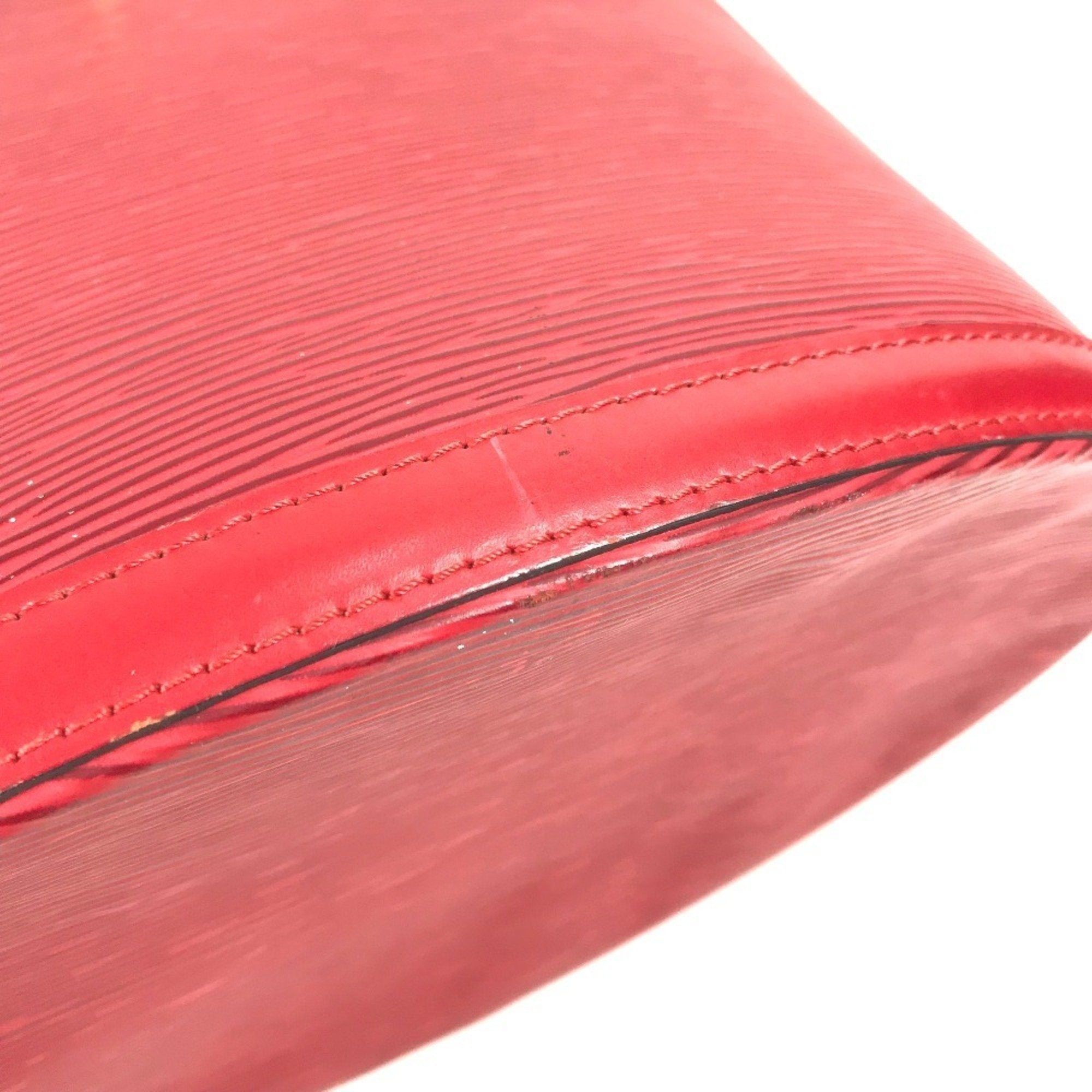 Louis Vuitton Castilian Red Red Color Epi Leather Shoulder Bag
