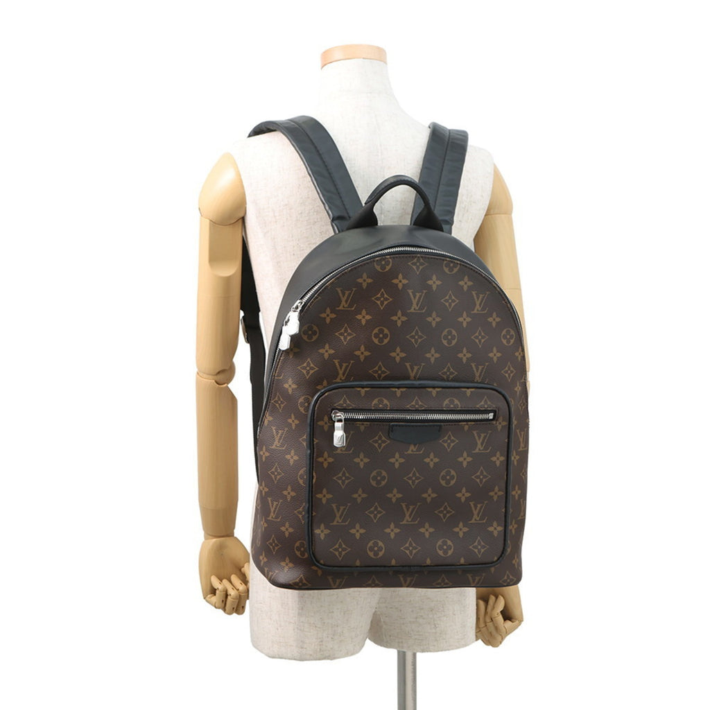 Louis Vuitton Black Brown Monogram Macassar Noir Monogram Backpack