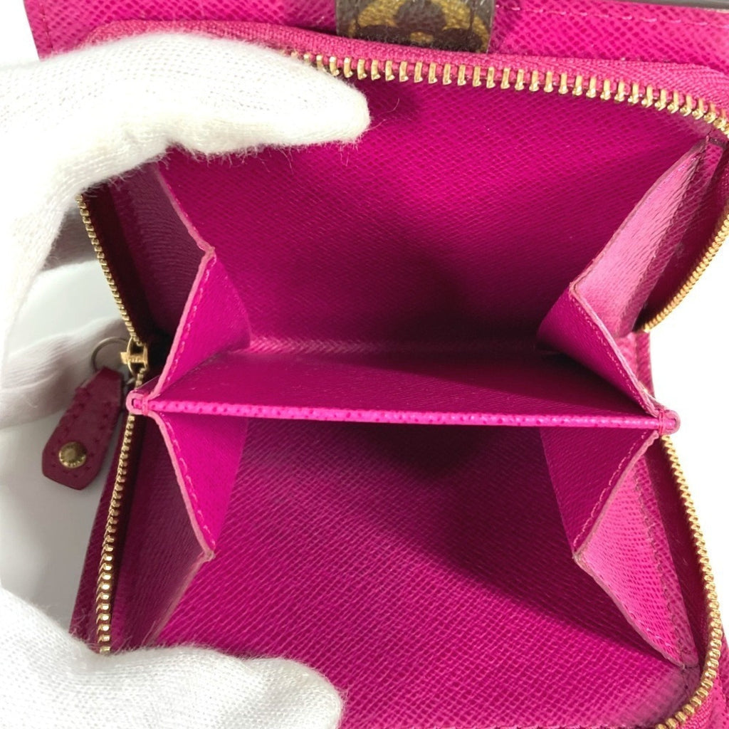 Louis Vuitton Monogram Fuchsia Pink Monogram Pink Monogram Perforated Wallet