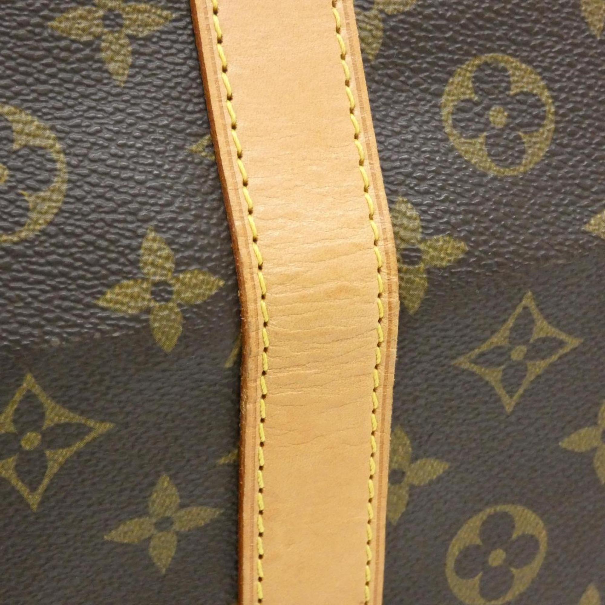 Louis Vuitton Monogram Marron Coated Canvas Boston Bag