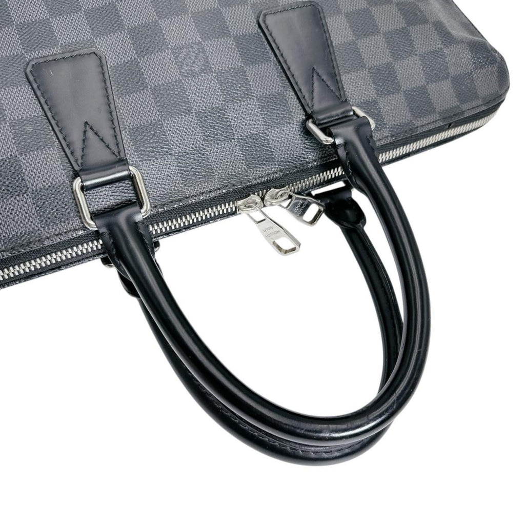 Louis Vuitton Black Damier Graphite Briefcase