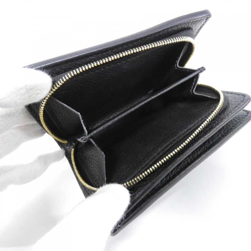 Louis Vuitton Black Leather Wallet