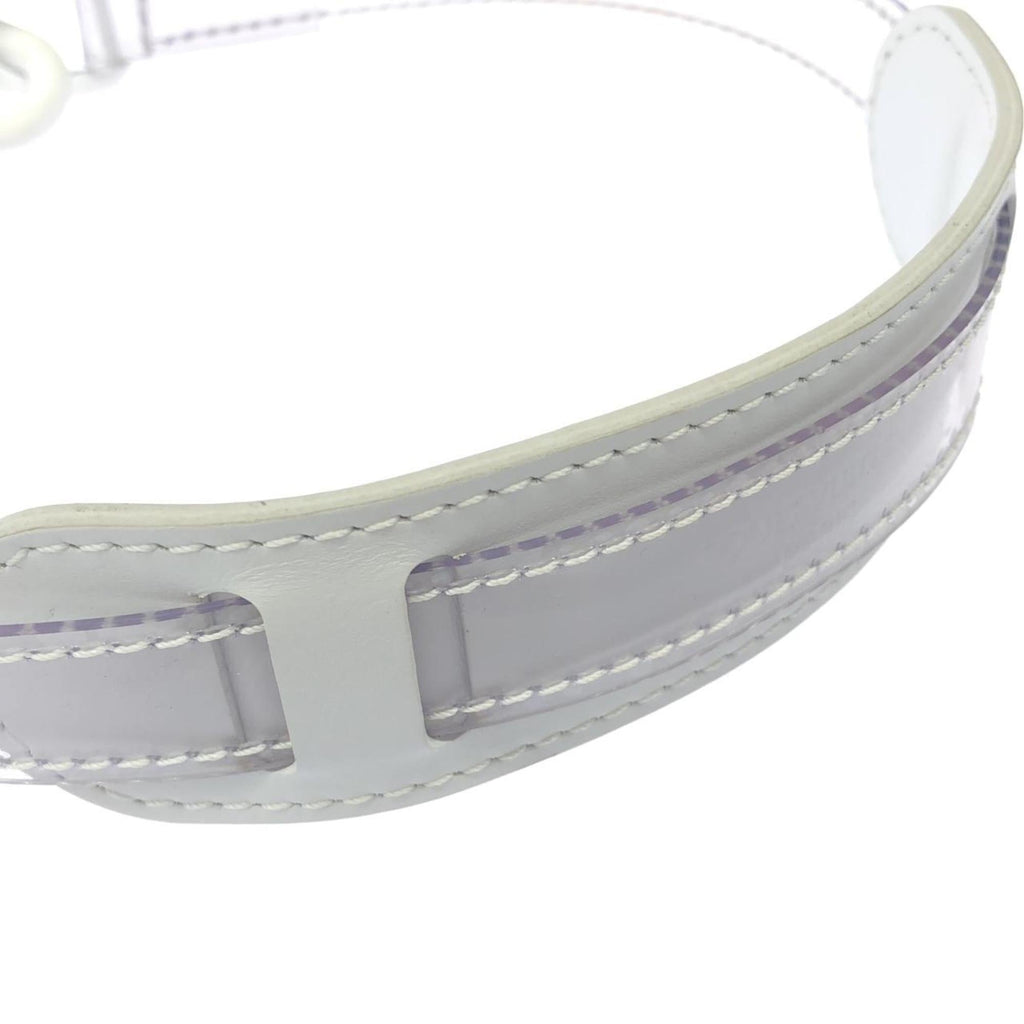 Louis Vuitton Clear White Pvc Leather Shoulder Bag