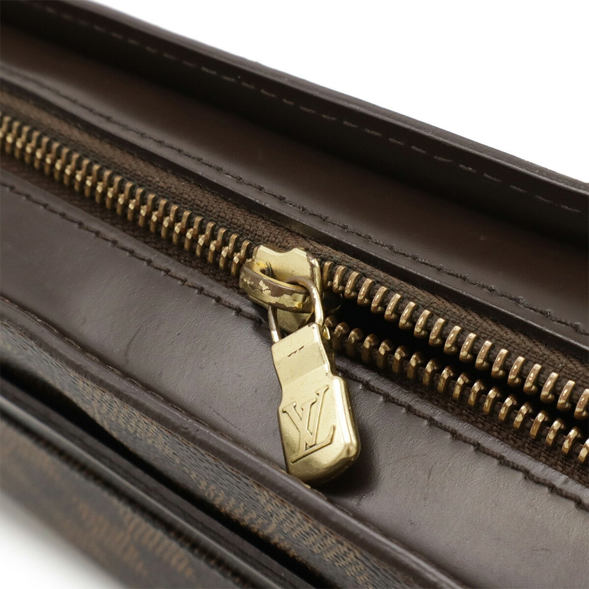 Louis Vuitton Brown Damier Canvas Damier Canvas Clutch Bag Pouch