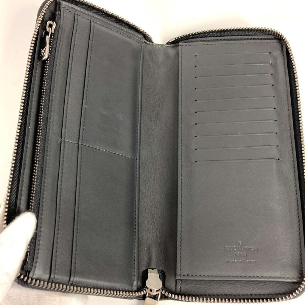 Louis Vuitton Black Infini Onyx Damier Infini Long Wallet