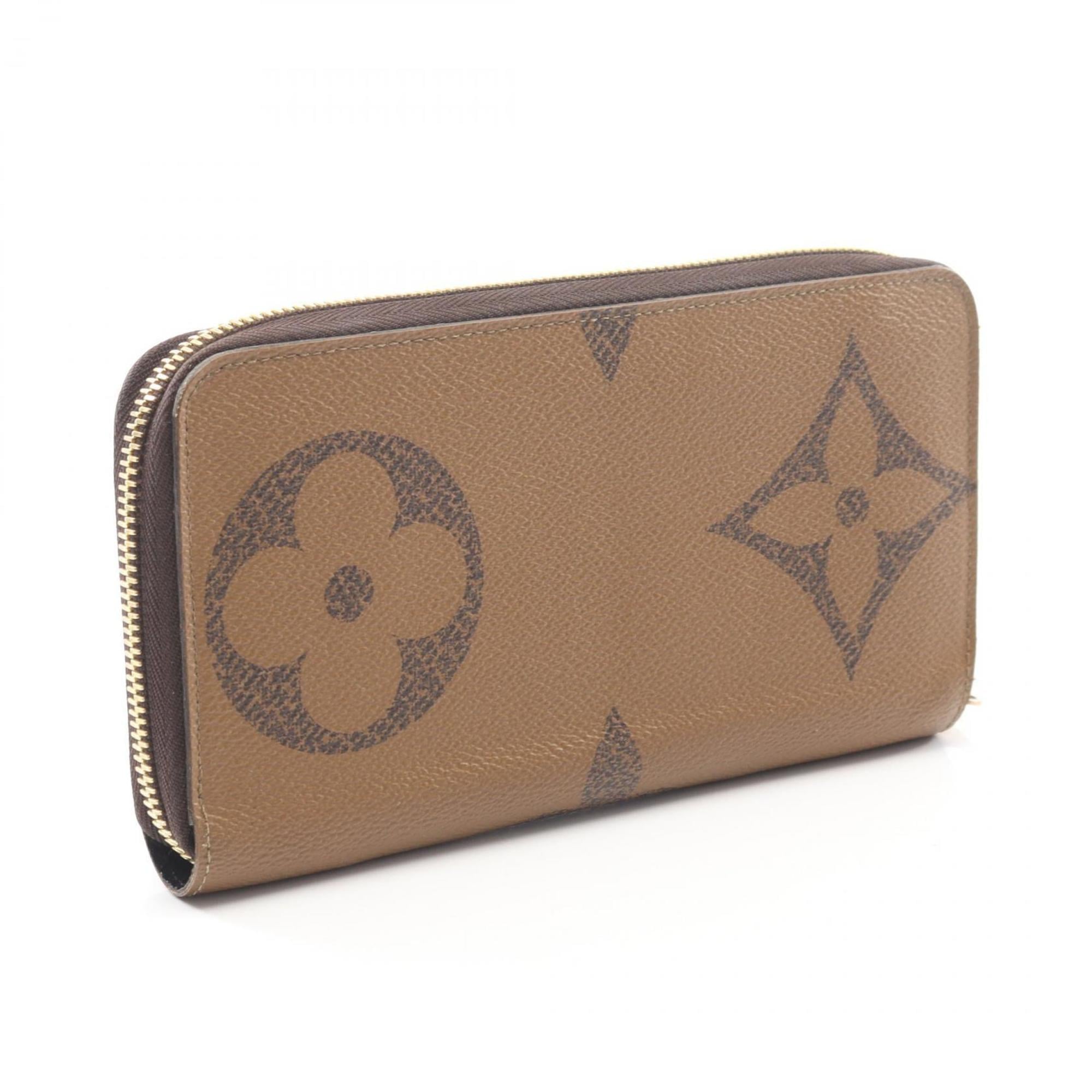 Louis Vuitton Brown Coated Canvas Long Wallet