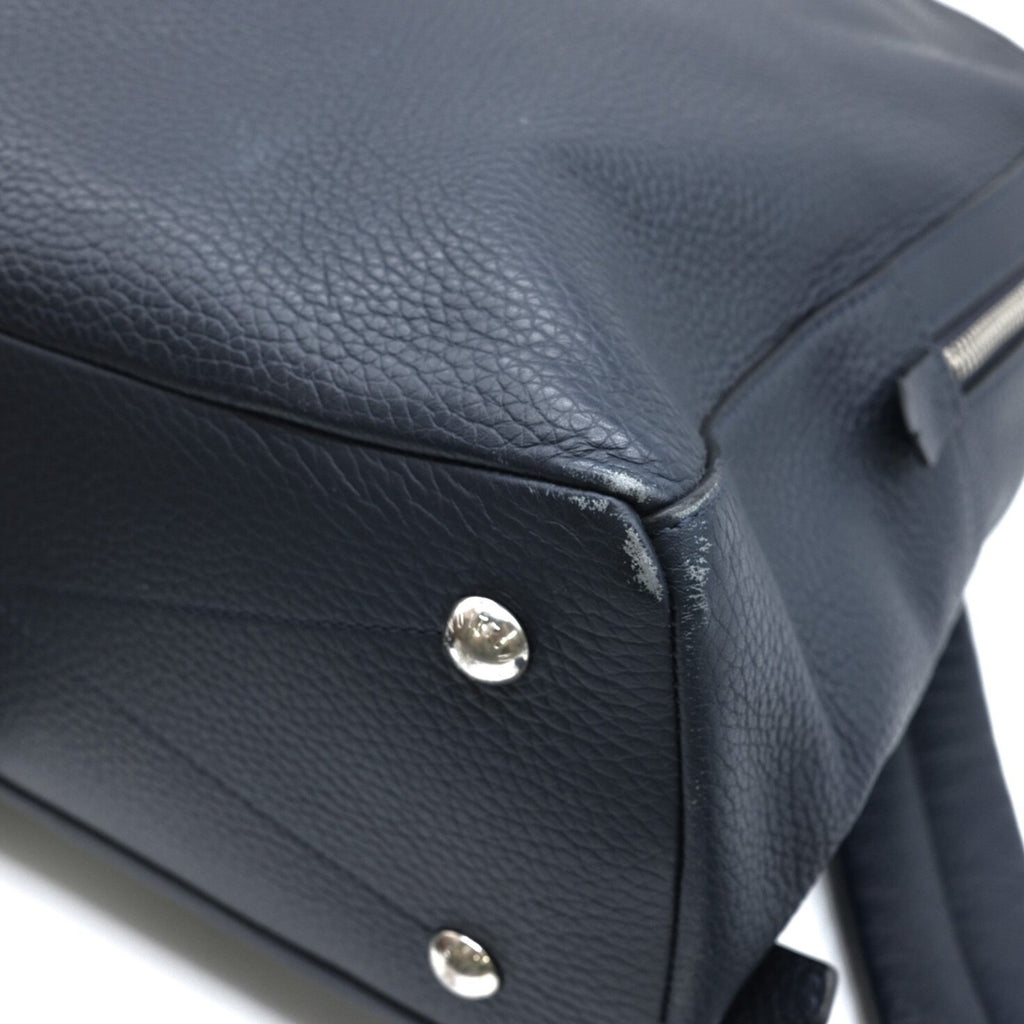 Louis Vuitton Dark Navy Leather Backpack