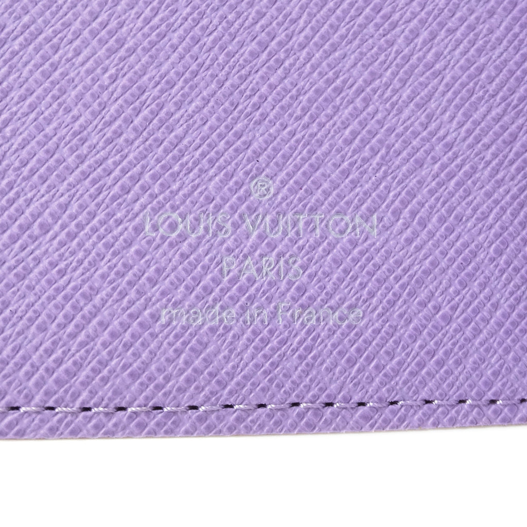 Louis Vuitton Black Multi-Color Noir Purple Violet Monogram Multicolore Wallet