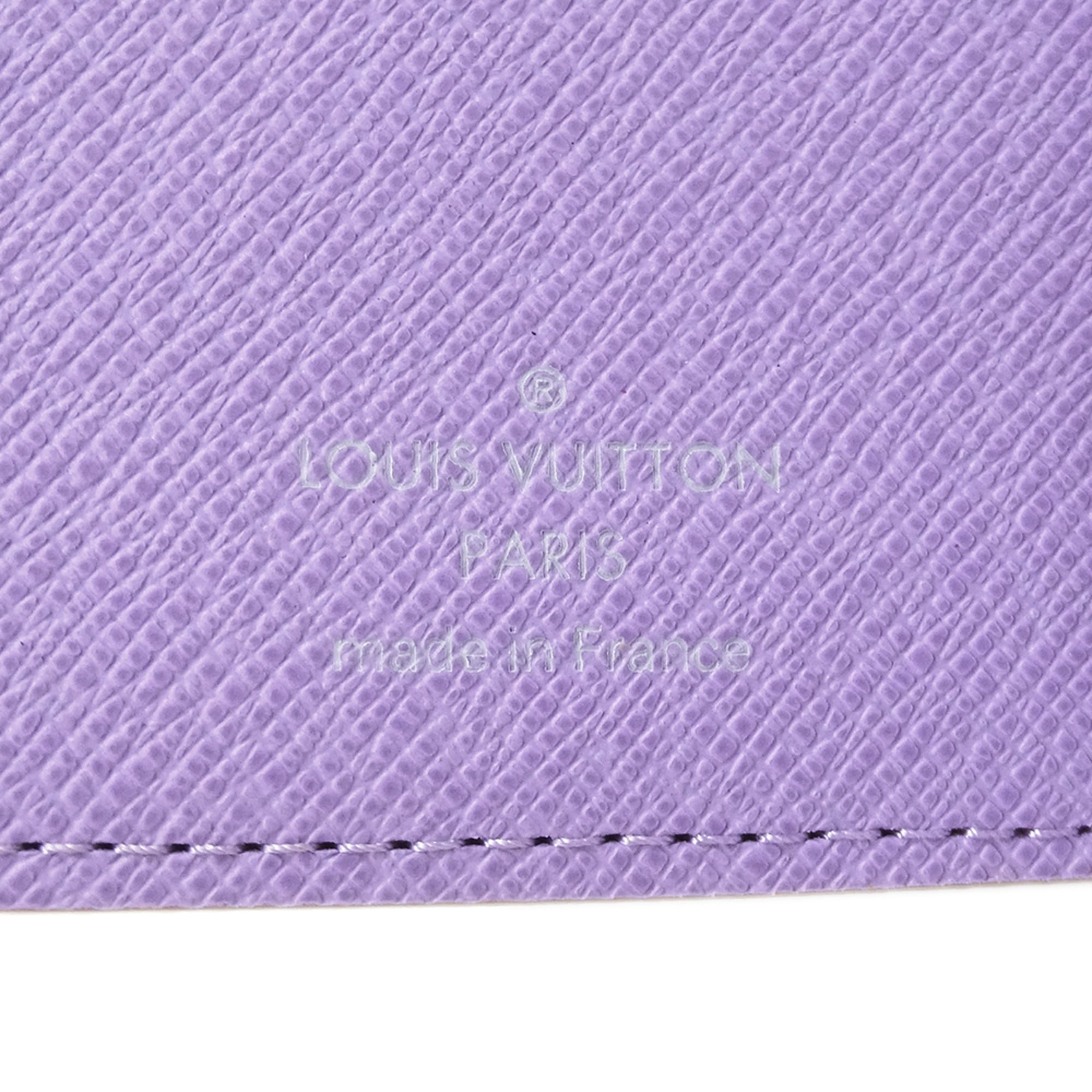 Louis Vuitton Black Multi-Color Noir Purple Violet Monogram Multicolore Wallet