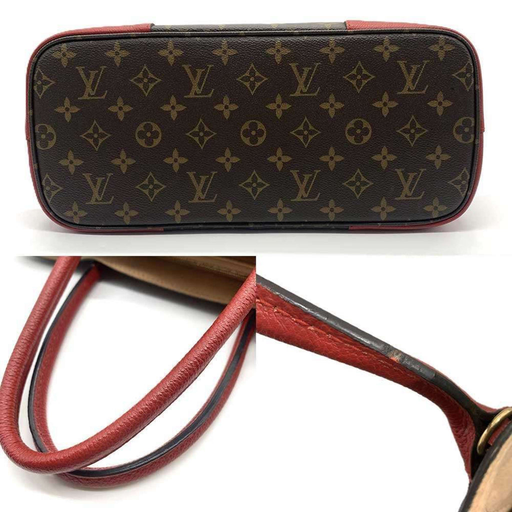 Louis Vuitton Monogram Cerise Red Color Monogram Tote Bag