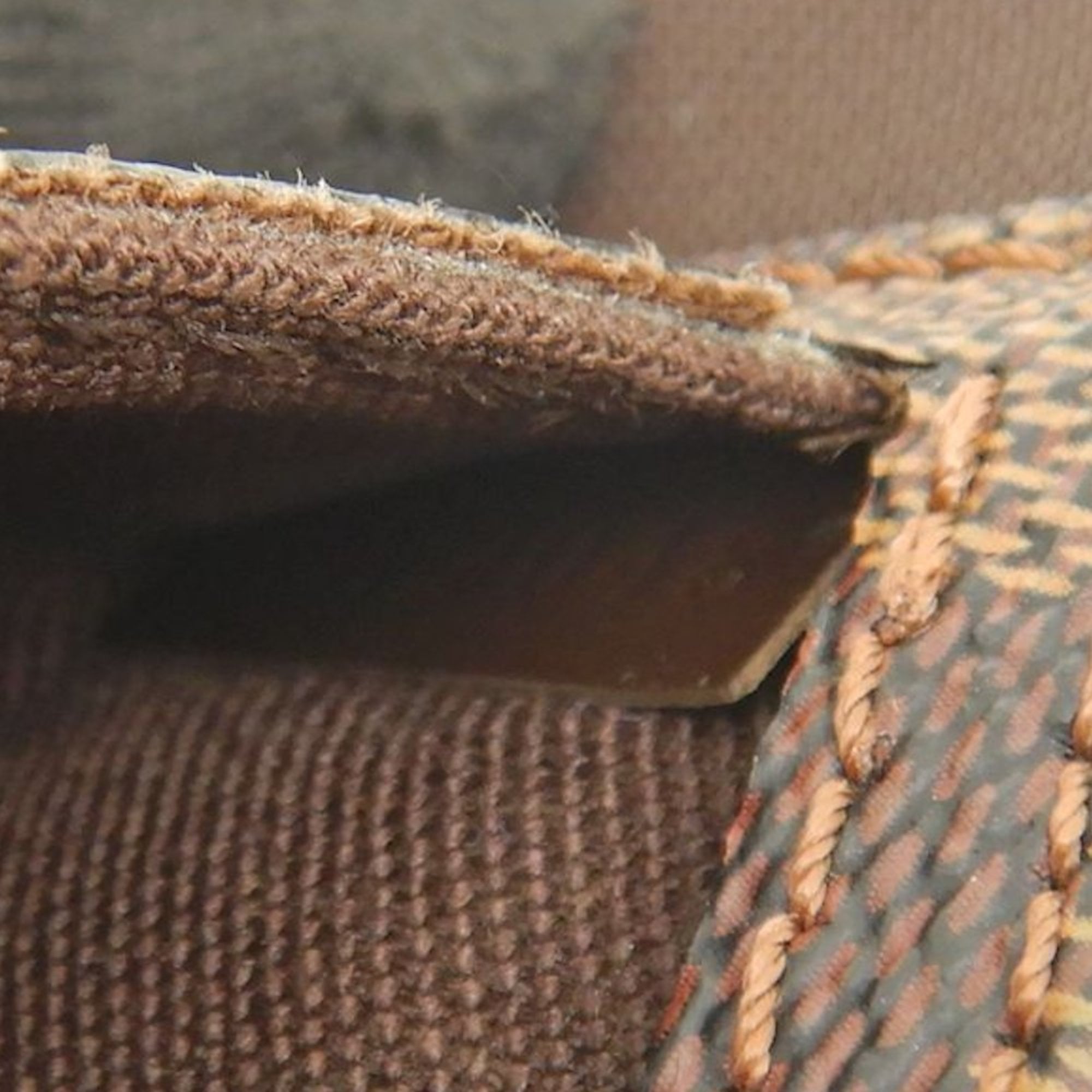 Louis Vuitton Brown Ebene Pvc Sling Bag