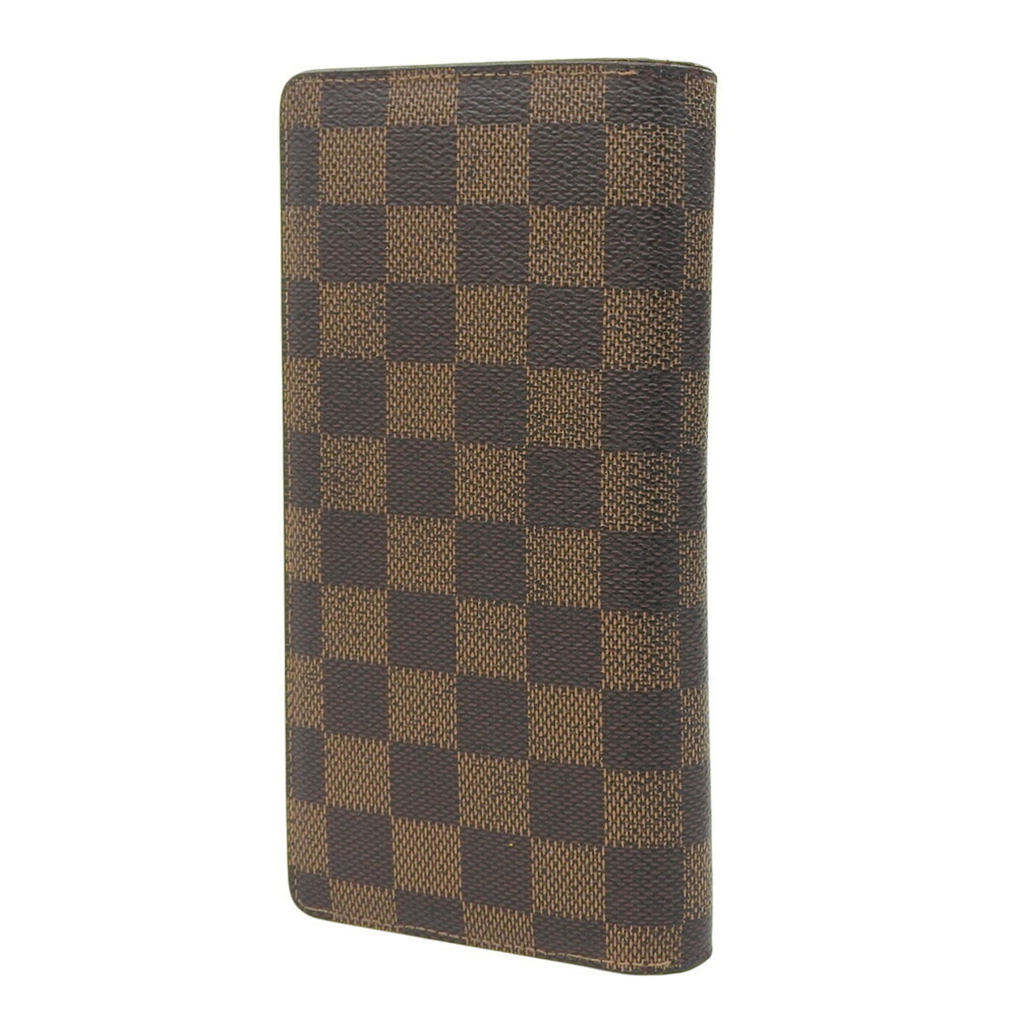 Louis Vuitton Ebene Pvc Long Wallet