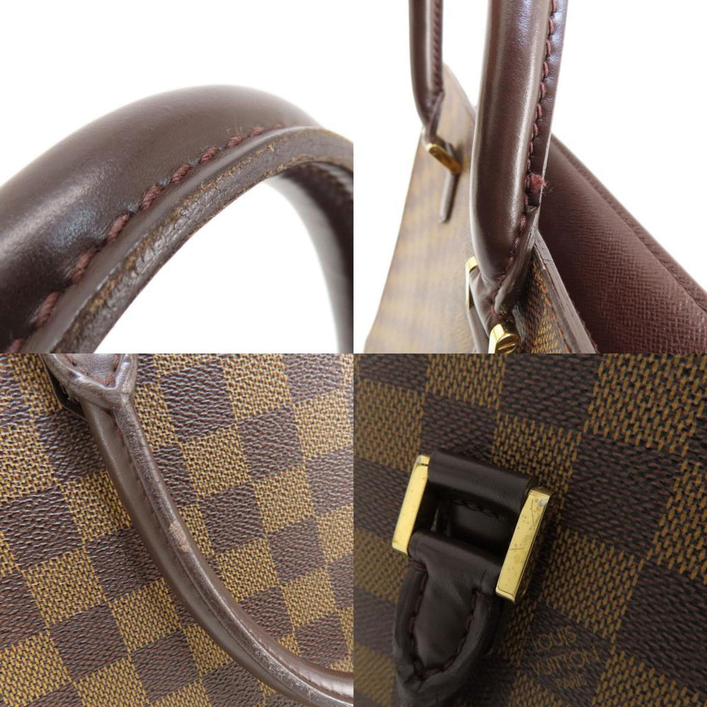 Louis Vuitton Damier Damier Canvas Ebene Damier Canvas Tote Bag