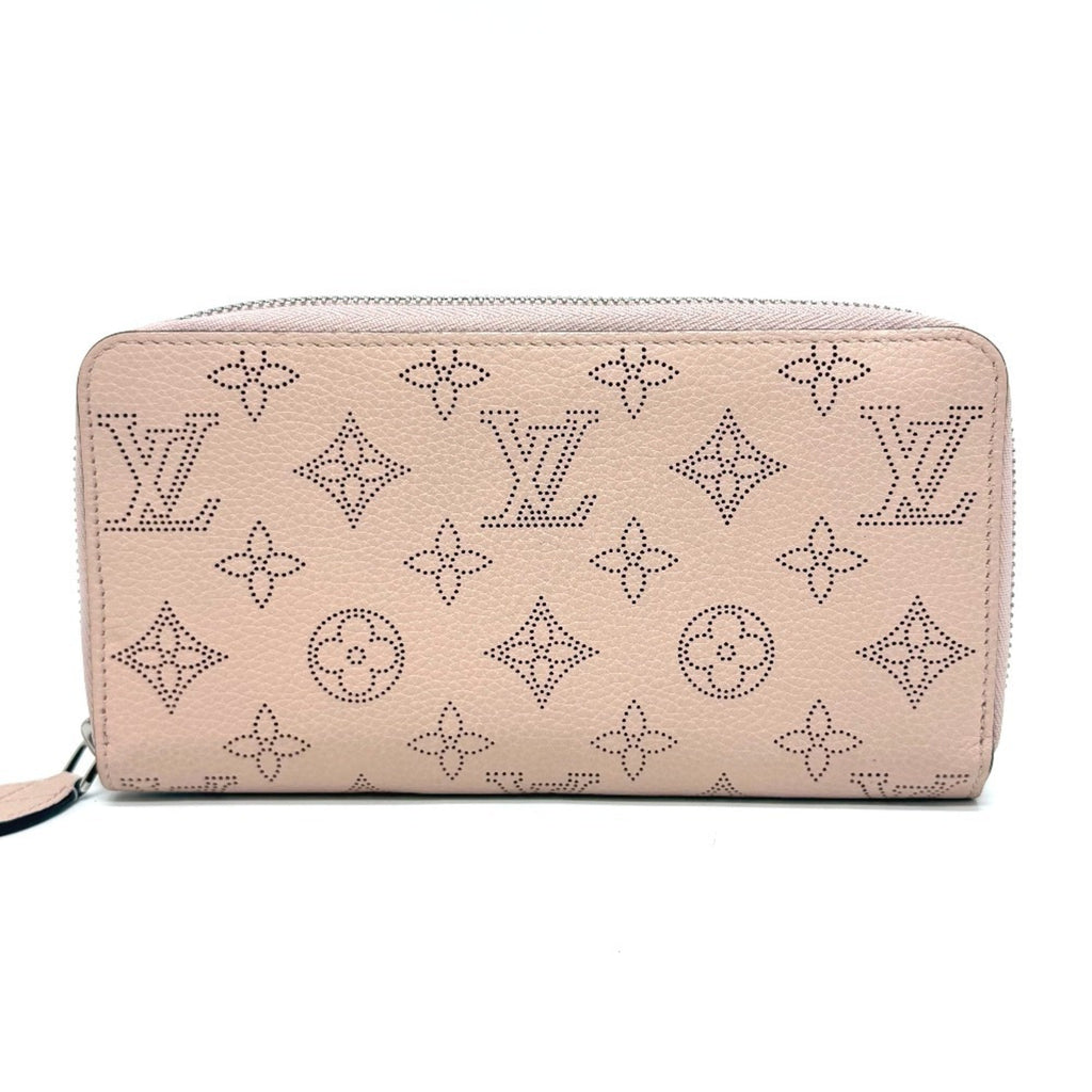 Louis Vuitton Mahina Magnolia Mahina Leather Long Wallet