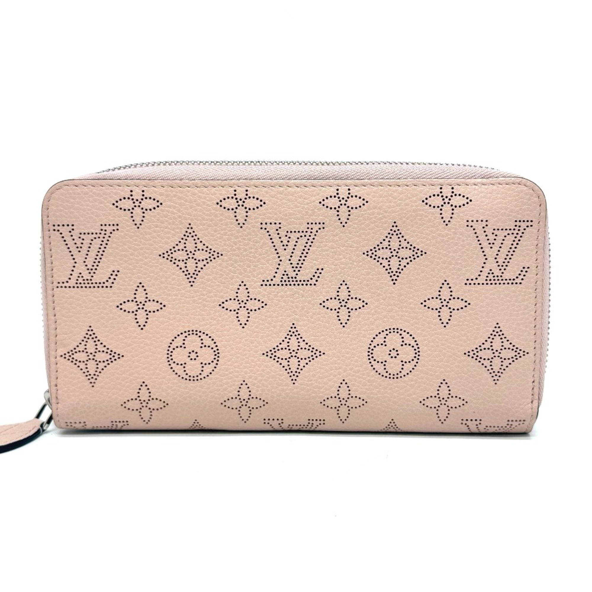 Louis Vuitton Mahina Magnolia Mahina Leather Long Wallet