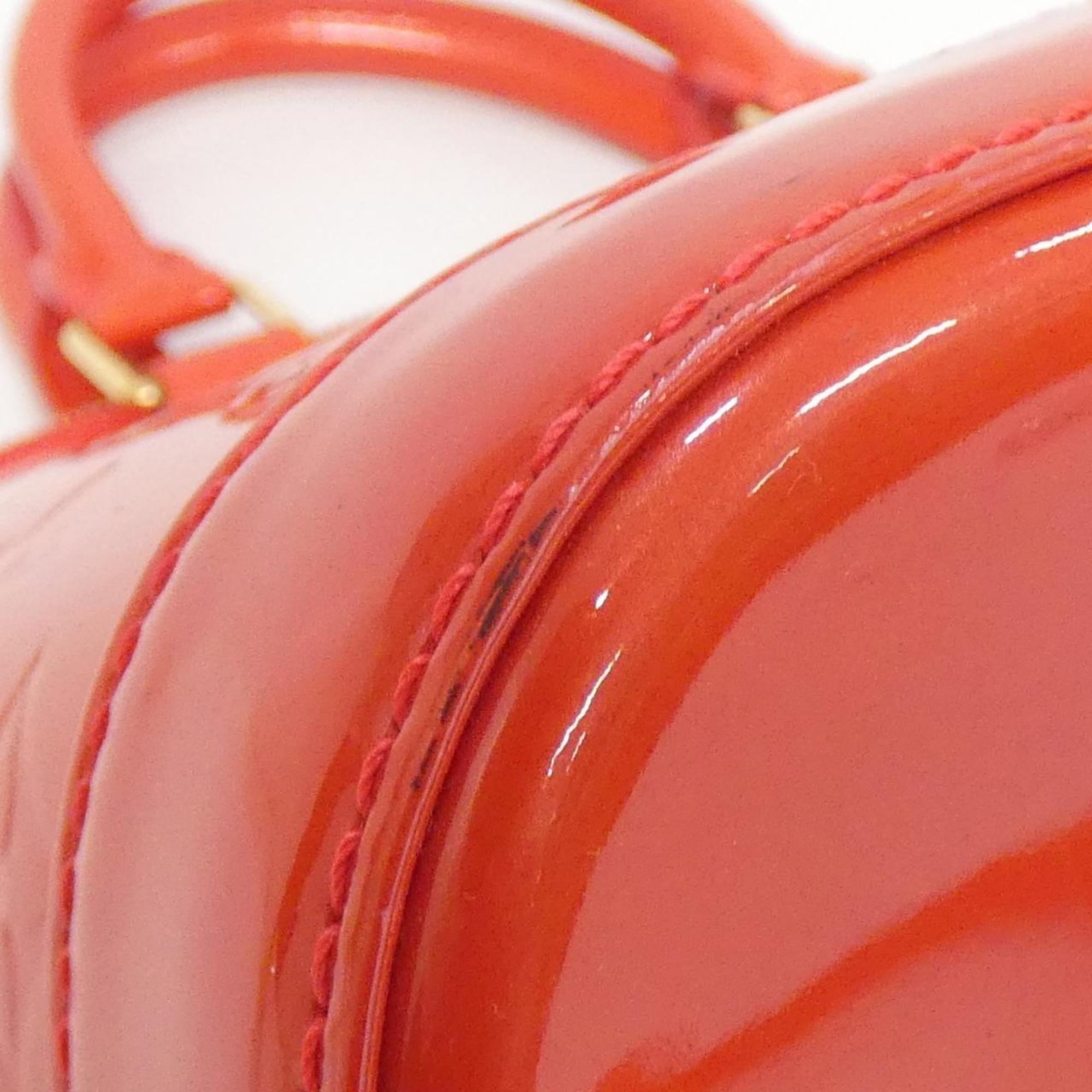 Louis Vuitton Rouge Grenadine Leather Handbag