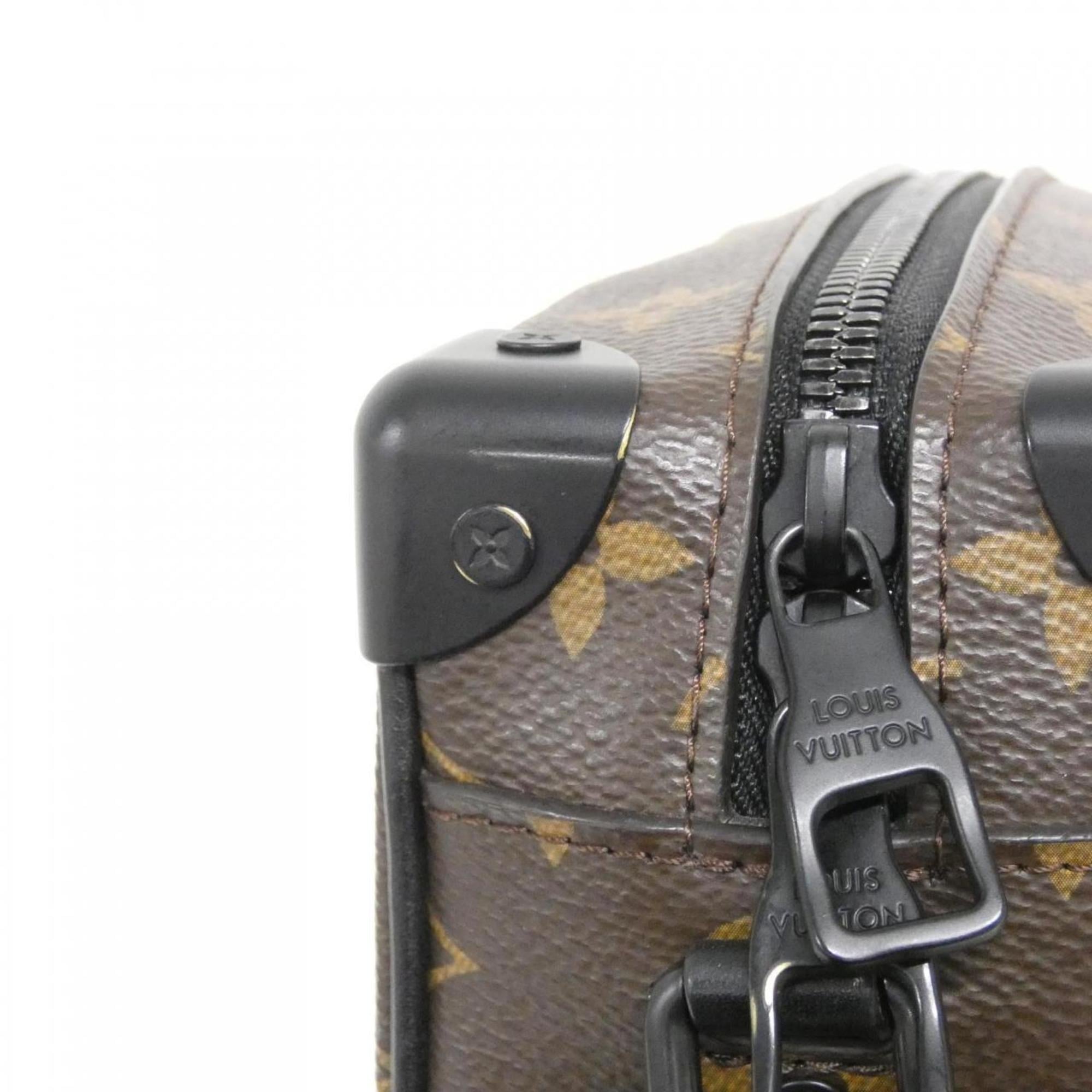 Louis Vuitton Marron Coated Canvas Shoulder Bag