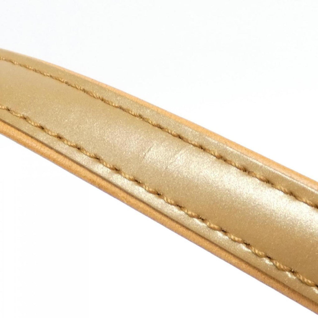 Louis Vuitton Gold Leather Shoulder Bag