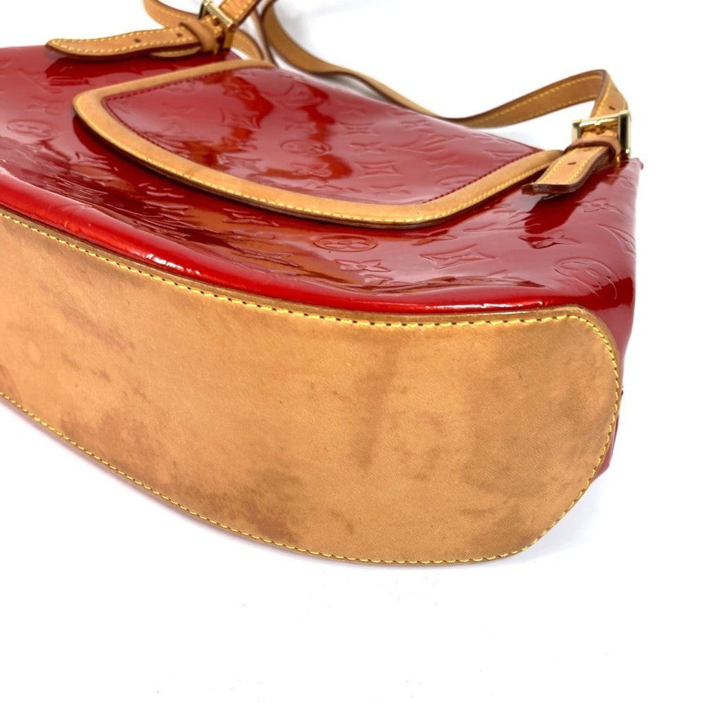 Louis Vuitton Monogram Vernis Red Color Rouge Monogram Vernis Shoulder Bag