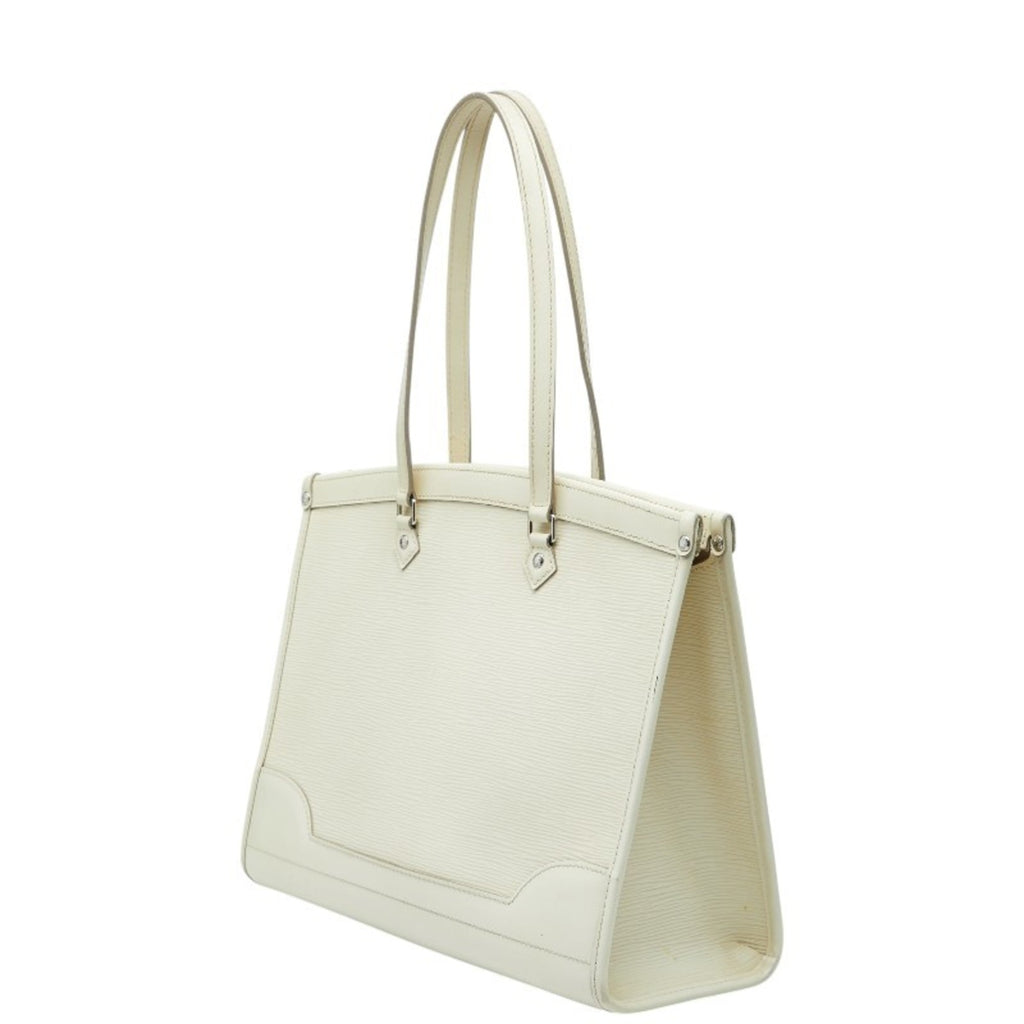 Louis Vuitton Lv Off White White Leather Shoulder Bag Tote Bag