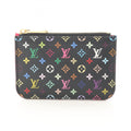 Louis Vuitton Black Grenade Multi-Color Noir Monogram Multicolore Coin Purse/Coin Case