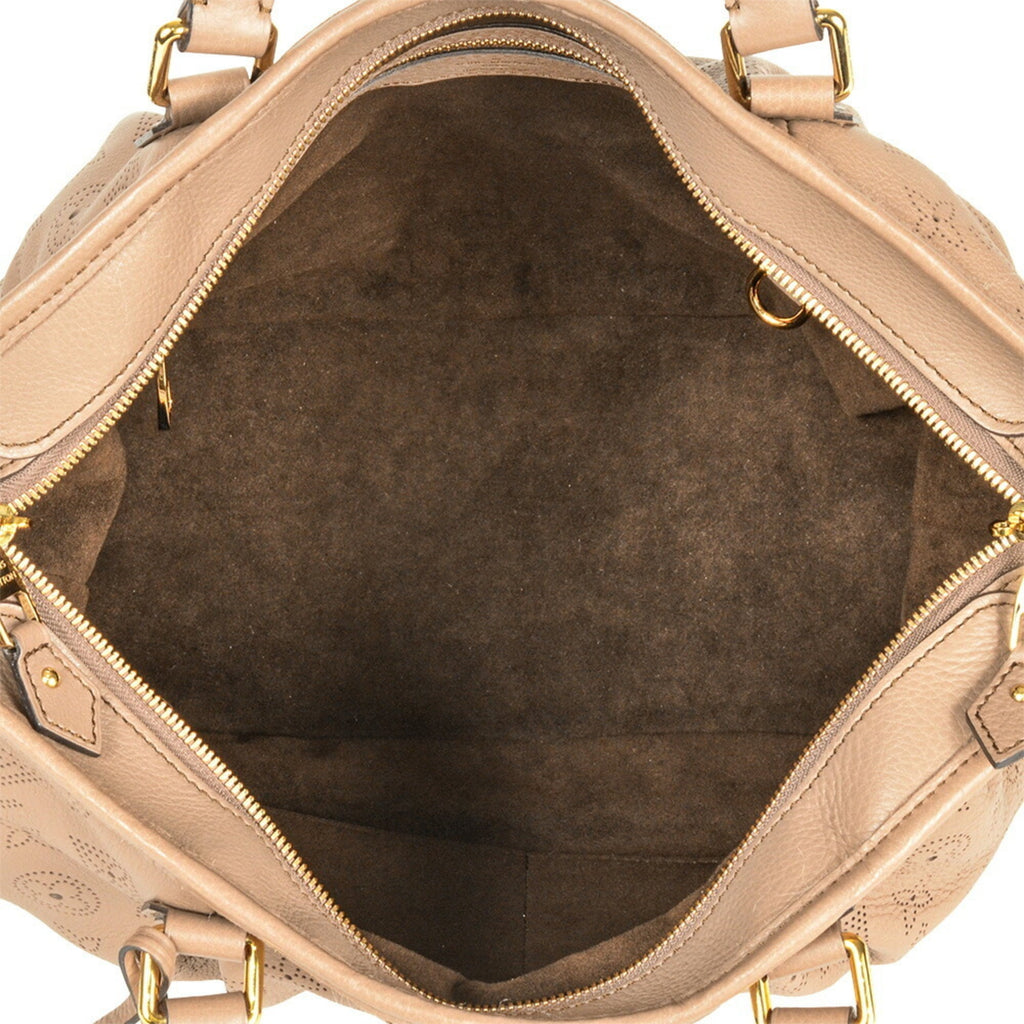 Louis Vuitton Beige Beige Poodle Monogram Mahina Leather Tote Bag