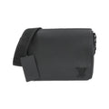 Louis Vuitton Black Leather Shoulder Bag